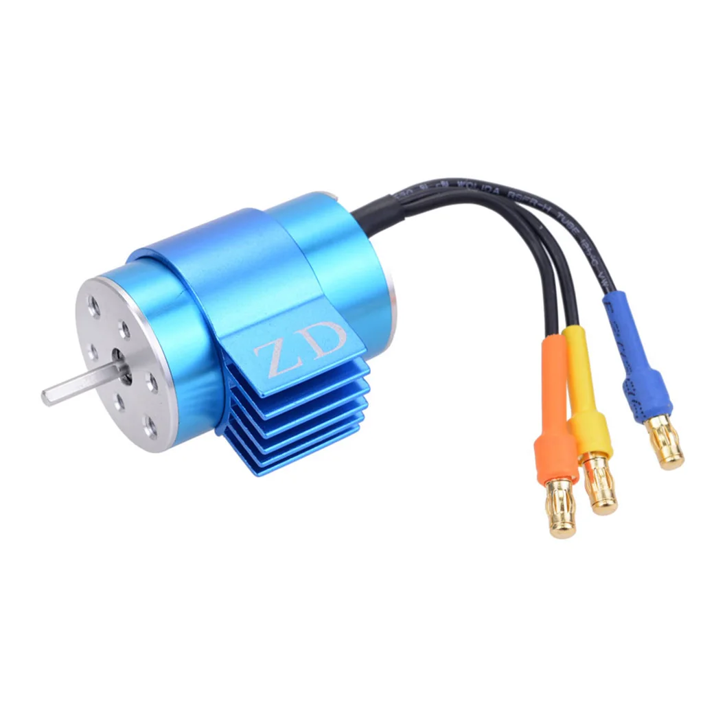 1:16 RC Car Accessories 30A ESC Speed Control / 2435 3900KV Brushless Motor Heatsink Servo 2kg Set for 1/16 On-road RC Car