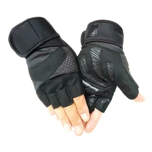 Перчатки для фитнеса с полупальцами для мужчин и женщин-тяжелая атлетика гантель для йоги, спорта на открытом воздухе, верховой езды, альпинизма, противоскользящая защита