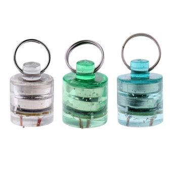

3Pcs Underwater LED Fishing Light Deep Drop Fish Attractant Lights Lamp, 3 Mixed Colors