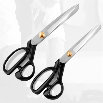 

Professional (65 manganese steel) Tailor Scissors Sewing Cuts Straight Guided Embroidery Scissor Fabric Cutter Tailor's Scissors