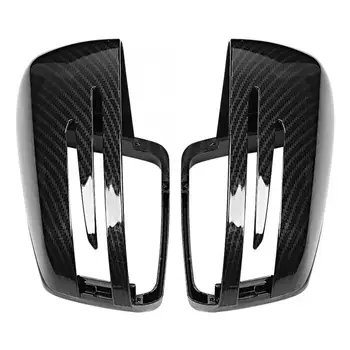 

2pcs Carbon Fiber Color Texture Rear View Mirror Cover Cap Fit for Benz A-Class W176 2012 2013 2014 2015 2016 2017