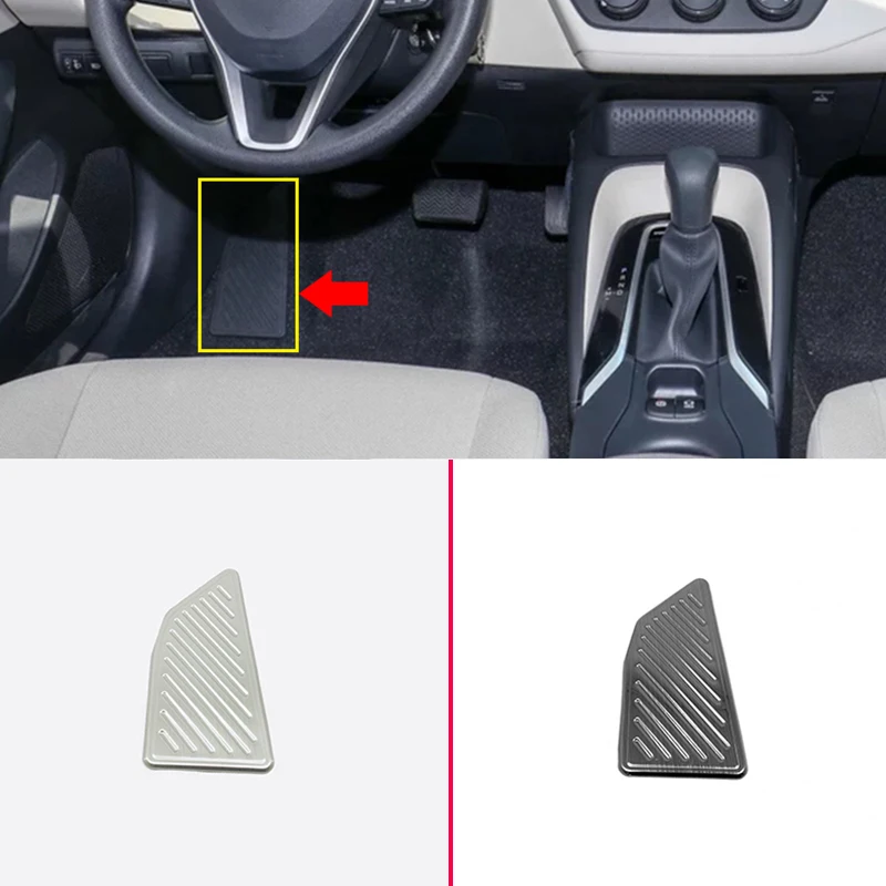 

1 шт., декоративная накладка на педаль из нержавеющей стали для Toyota corolla E210 2019 2020