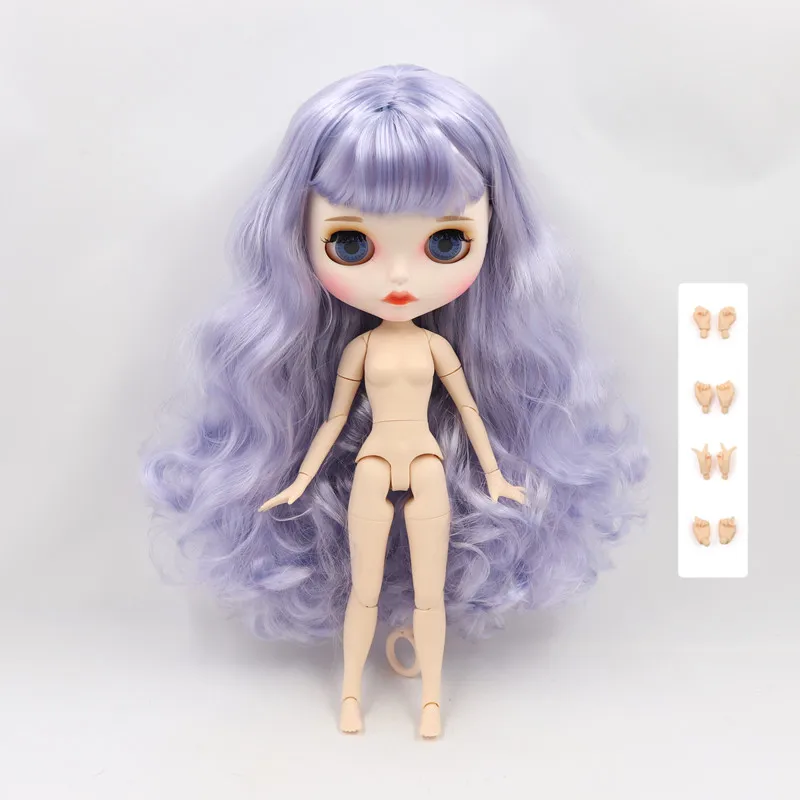 ICY Fortune Days factory blyth кукла 1/6 шарнирное тело новое матовое лицо синий микс фиолетовые волосы DIY sd Подарочная игрушка - Цвет: like the pic