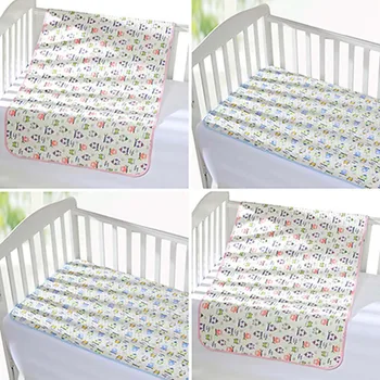 

Baby Waterproof Sheet Urine Changing Pads Urine Pad Cartoon Reusable Infant Bedding Nappy Burp Mattress Changing Mat