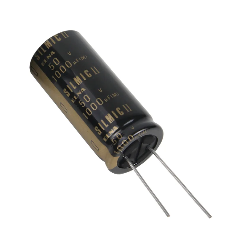 Eletrolítico de Freqüência de Áudio Pces Tailândia Elna Silmic ii 50v1000uf 18x40mm Rfs-50v102mk9 Novo Capacitor Silmici 1000 uf 50 v 2 Rfs - Image 2