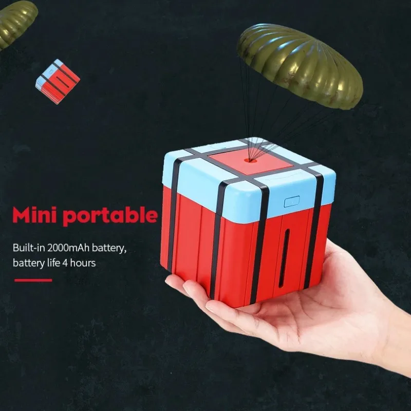 PUBG прямая коробка увлажнитель ультразвуковой милый воздуха USB/батарея