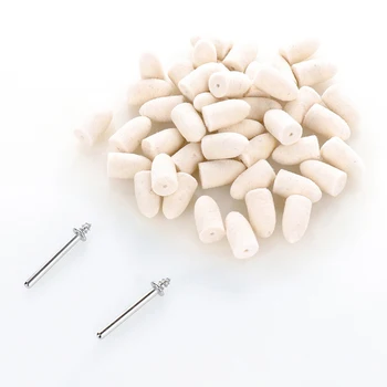 

45pcs/set Wool Polishing Head Wheel for Dremel Rotary Tool with 2 Rods for Carrying Mental 10 mm 20 mm Length