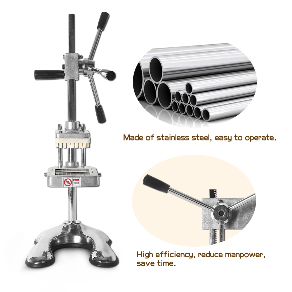  GZZT Manual Potato Slicer Machine Kitchen Tool French Fries Vegetable Cucumber Slicer Fries Cutting - 33008758845