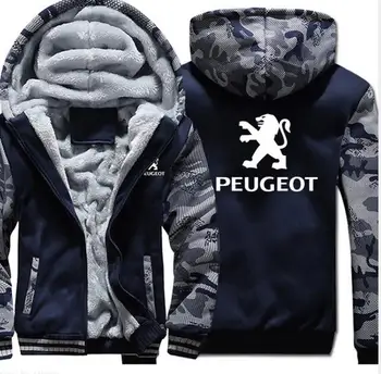 

new Size S-5XL 2019 new peugeot Hoodies Jacket Winter Mans Unisex Casual Wool Liner Fleece Man Coat Sweatshirts Pullover