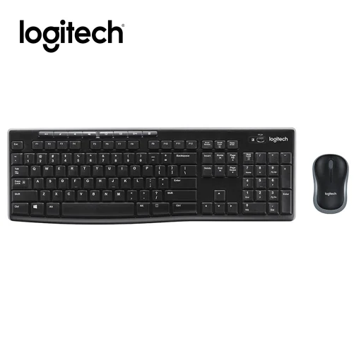 MK270 Беспроводная мышь с клавиатурой logitech MK270/M185 Combo 2,4 GHz USB приемник отключение-бесплатное подключение для ПК ноутбука домашнего использования - Цвет: MK270