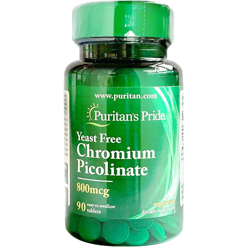 

Free shipping Yeast Free Chromium Picolinate 800 mcg 90 capsules