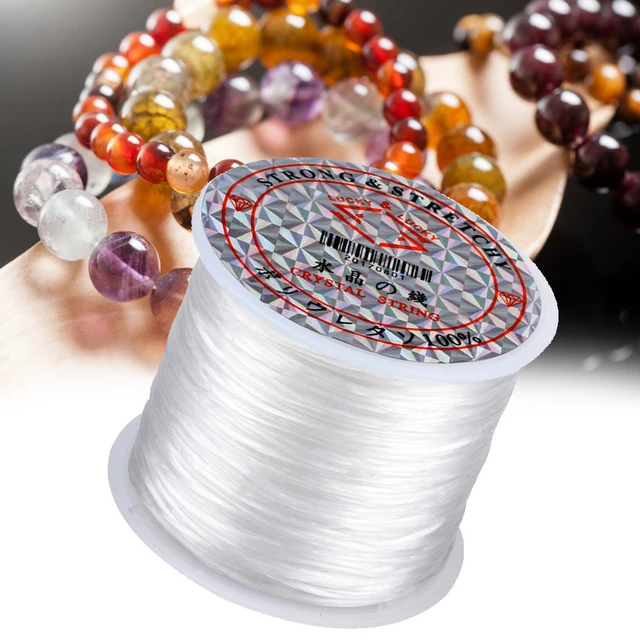 60m/roll Elastic Beading Thread Jewelry DIY Beading Cord Wristband