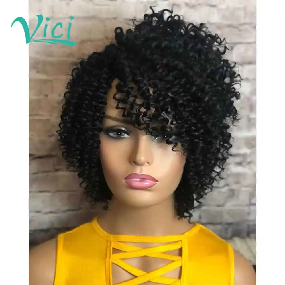 Curly wigs no lace Clearance