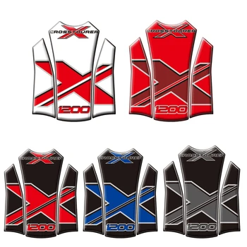 

MTKRACING 3D Fuel Tank Protection Stickers Decals For HONDA VFR1200X 2012-2014 CROSSTOURER