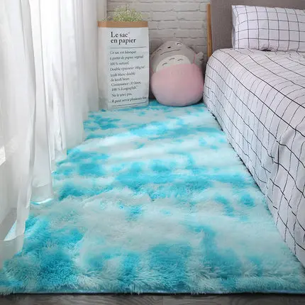 Ковер для гостиной, прикроватный коврик для спальни, простой современный серый домашний Коврик для пола, мягкое кожаное одеяло для многозонного использования - Цвет: 8