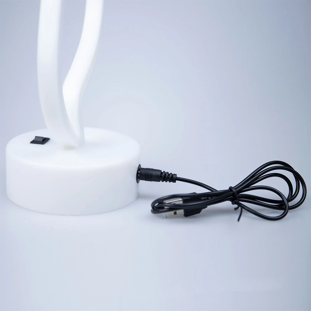 USB Powered детская комната пластиковый светодиодный знак подарки Хэллоуин вечерние неоновый ночной Светильник Настольный фестиваль украшение стола Спальня прочный