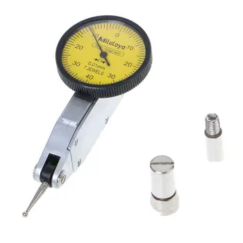 

0-0.8mm Precision Level Gauge Scale Metric Dovetail Rails Dial Test Indicator