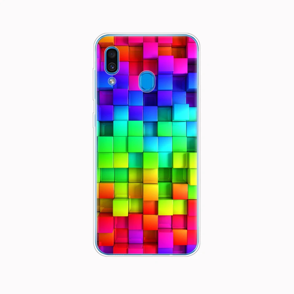 Силиконовый чехол для Samsung Galaxy A20 A20E задняя крышка A 20 2019 A205F A202F мягкий из ТПУ