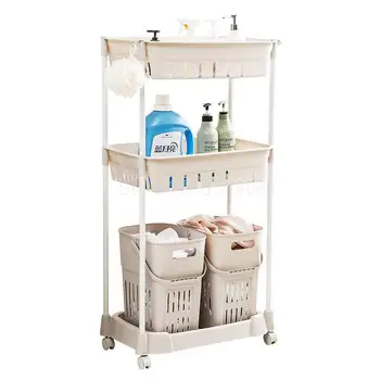 

Laundry basket, laundry, dirty clothes, storage basket, floor, household bathroom, bathroom storage rack, rack