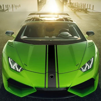 

Hood Cover Car Stickers Long Stripe Auto Vinyl Film Decals Car Racing Sports Styling Stickers Decoration Car Tuning Accessories