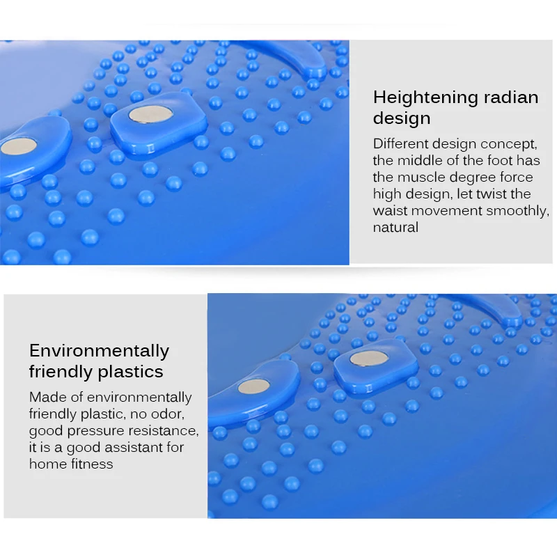 Вращающийся диск для талии баланс доска фитнес аксессуары эффективное анти-скольжение Магнитная Массажная пластина талии крутильное оборудование