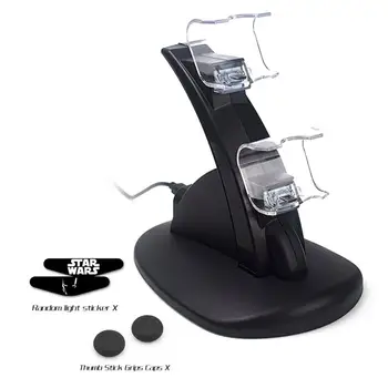 

Blu-ray Seat Charger Handle Bracket for Ps4 Aircraft Charger Dual Seat Charger Controller Game Dual Usb Charging Dock Charger