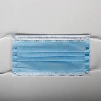 

Wholesale Disposable face mask 3 layers Prevent Droplets Anti-Dust Face Mask Non-Woven fabric Earloops 50pcs Masks Box CE FDA