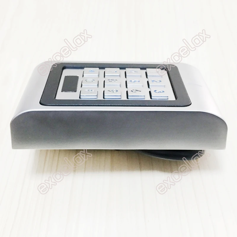 2-Door Dual Relay AC DC 12V-28V Waterproof Access Control Keypad IP66 Outdoor RFID 125KHz EM Card Reader Electronic Lock Opener