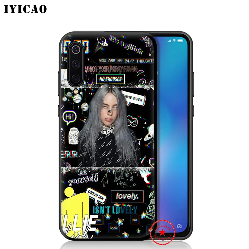 IYICAO Billie Eilish мягкий чехол для Xiaomi mi A3 A2 A1 9T CC9E CC9 9 8 6 Se Lite F1 макс 3 5X 6X mi A1 mi A2 mi A3 крышка - Цвет: 8