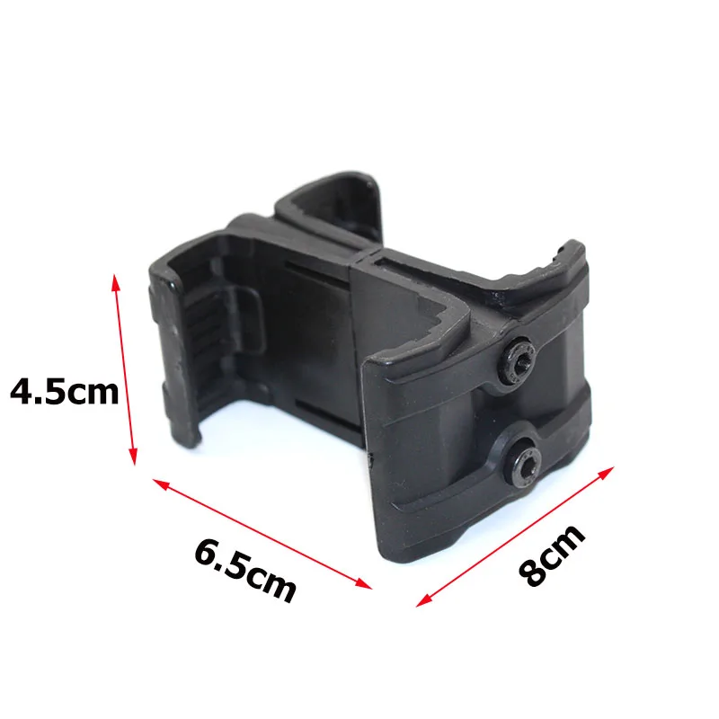 Tactical Clip Rifle Dual Parallel Magazine For AK AR15 M4 Mag595 Airsoft Universal Link Round Cartridge Speed Loader Accessories