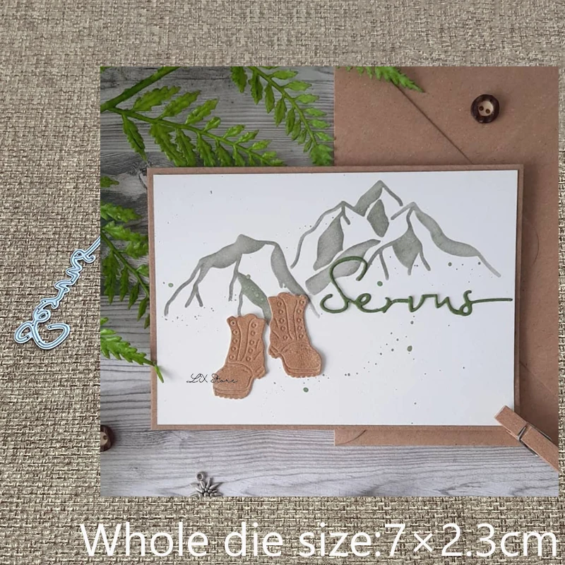 

Металлический трафарет XLDesign, пресс-формы, немецкое украшение, Скрапбукинг