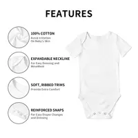 Baby Goth In Training-Kids Newborn Baby Clothes Rompers Cotton Jumpsuits Baby Training Gothic Different Unisex Boy Girls No 2