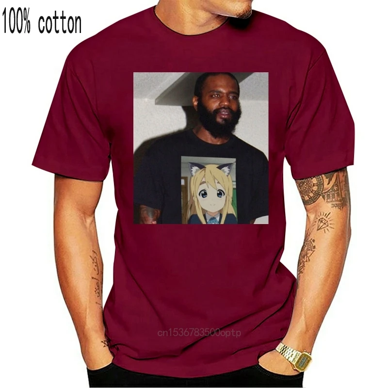 Футболка K-On MC Ride X Tsumugi Пляжная Милая футболка 6xl Мужская хлопковая с принтом и
