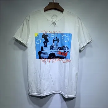 

20ss TRAVIS SCOTT JACKBOYS RAP TEE PART3 TShirt High Quality Streetwear CAVEMPT T-shirts t shirt men High Street tee harajuku