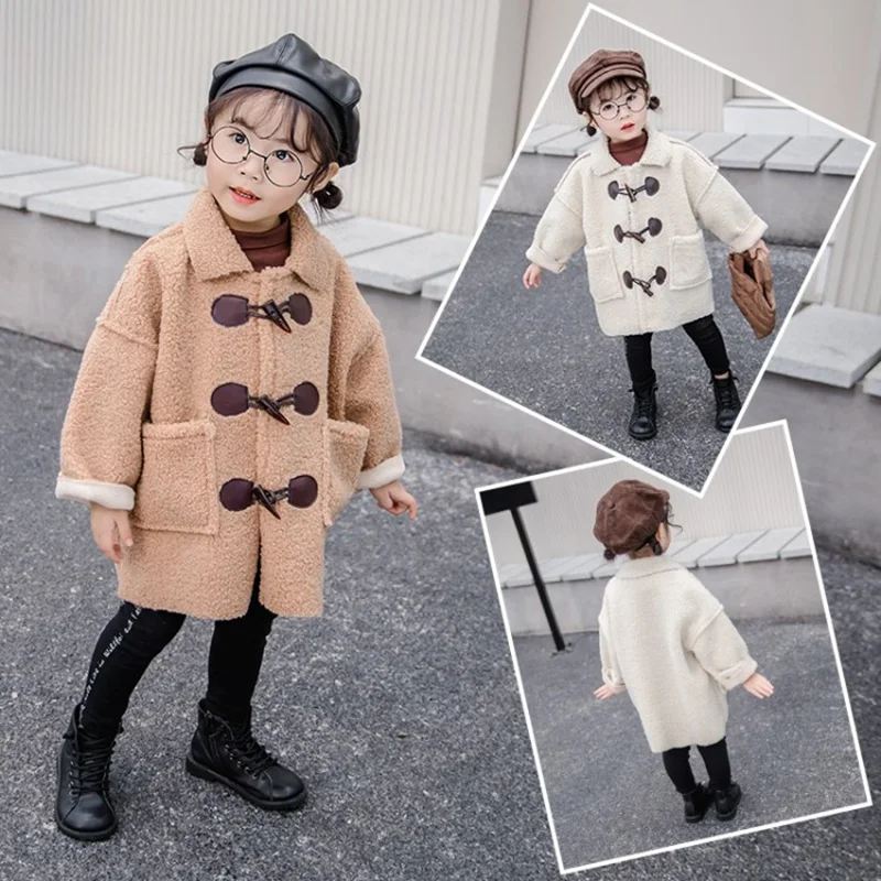COOTELILI Winter Outerwear For Girls Winter Jacket Baby Girls Clothes Fur Fleece Coat For Boys Girls Kids Snowsuit Children (7)