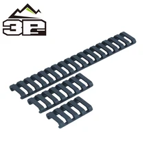 Softair тактический рельс 18-рейка с прорезями LowPro Rail Cover Picatinny Rail аксессуары лестница Sheeting WEX330