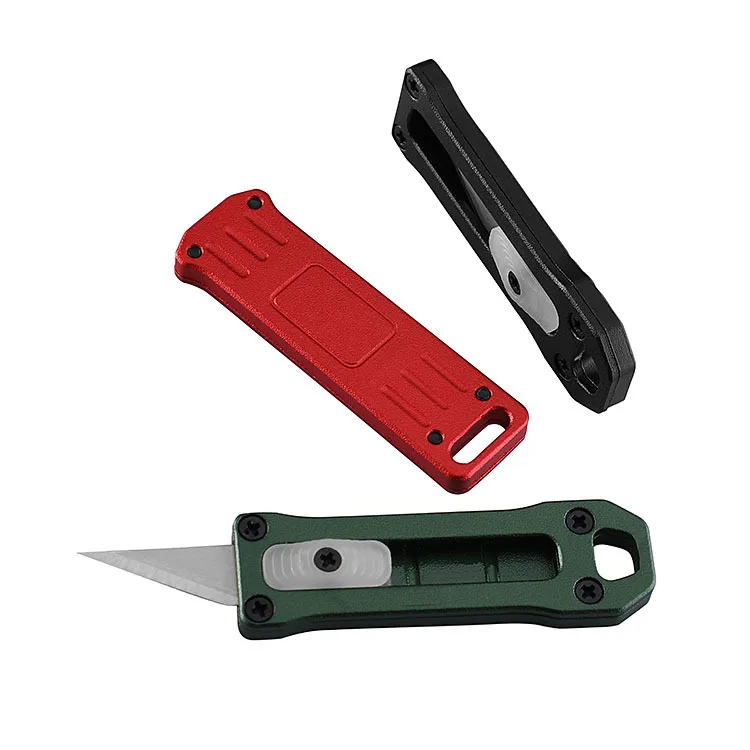 Мини-нож бумажный нож Портативный может быть подвесной брелок с кольцом карманный нож снос EDC нож