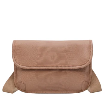 

Women'S Chest Bag Wild Casual Pockets Pu Pockets Shoulder Messenger Phone Bag