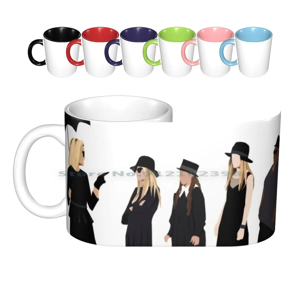 The Witches Tazze In Ceramica Tazze Da Caffè Tazza Da Tè Al Latte Ahs Ahs Coven Fiona Goode Zoe Benson Madison Penzie Nan Creativo