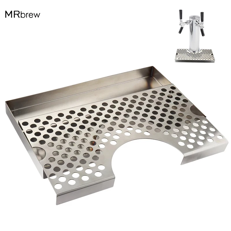 Stainless Steel Beer Drip Tray,Wrap Around Drip Tray ,Beer Tower Drip