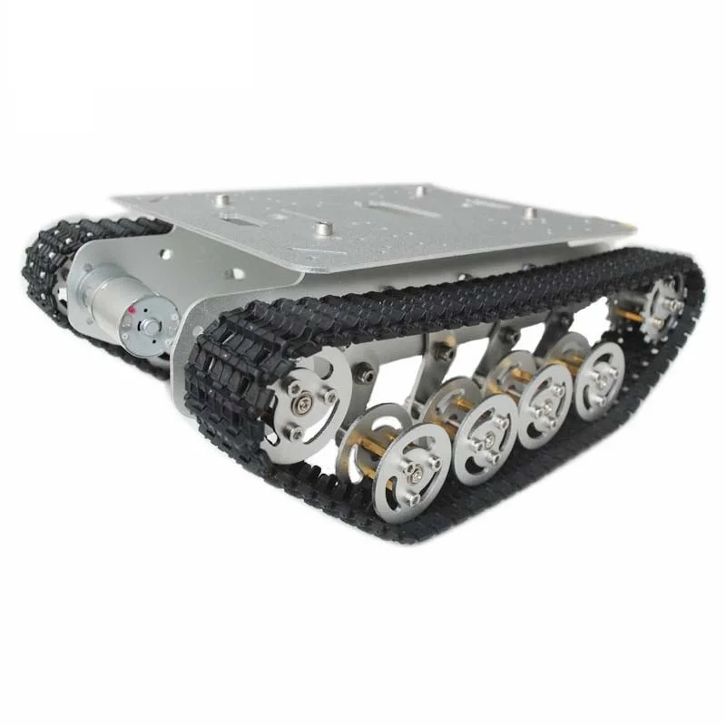 TS100 металлический Rc робот бак шасси автомобиля амортизация с системой подвески
