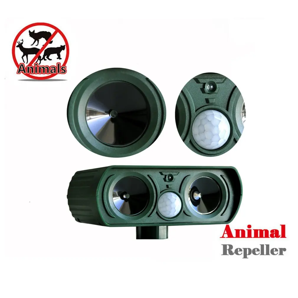 Solar Charging Drive Cat Drive Dog Infrared Drive Cat Drive Dog Multi-Functional Insect Repeller Ultrasonic Animal Repeller