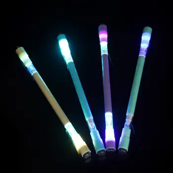 

1PC Cool Spinning Pen Rotating Gaming Ballpoint Pen Non Slip Coated Spin Rolling Pen Blue Ink Refill Matting Finger Playing Pen