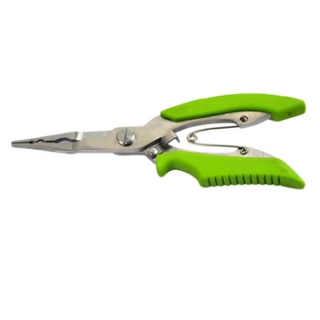 

Stainless Steel Fishing Pliers Control Clamp Lures Lip Holder Grabber Plier Mini Fish Hook Remover Multifunction Tools