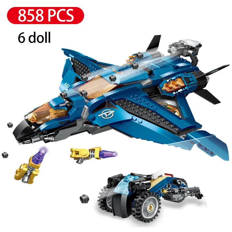 

Avengers 4 Airport Battle Compatible Legoinglys Marvel Avengers Captain America Super Heroes Building Blocks Toys for Children