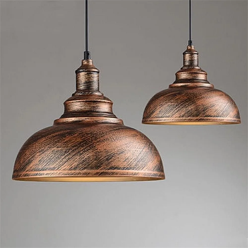 

Vintage Industrial Iron Droplight Modern Minimalist Creative Restaurant Light Coffee Shop Bar Clothing Store Office Lamps