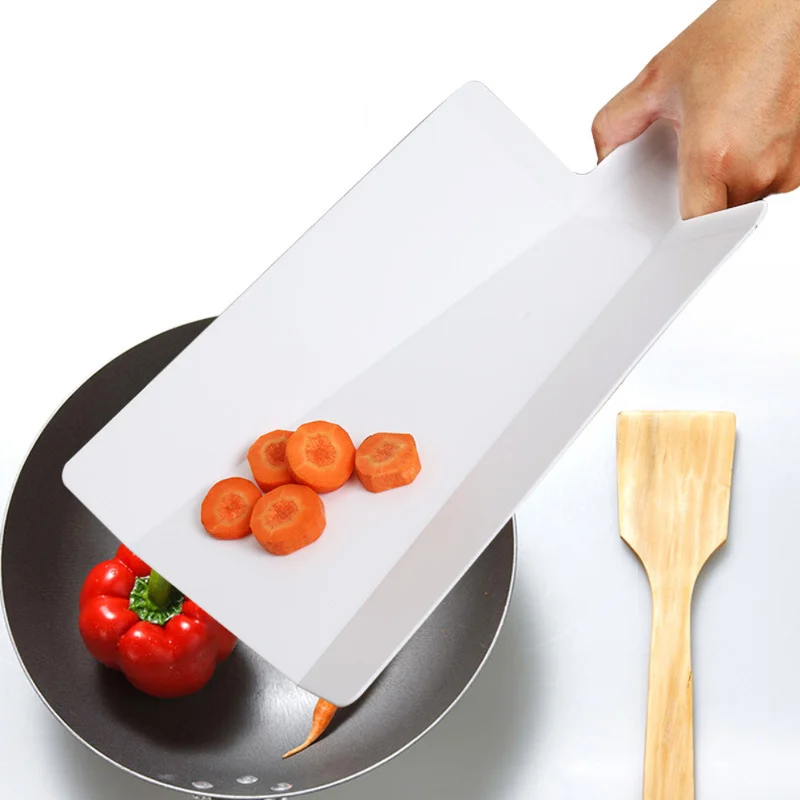 

Plastic Folding Chopping Board with Handle Non-slip Texture Kitchen Cutting Board Vegetable Meat Pad Tools Kitchen Accessories