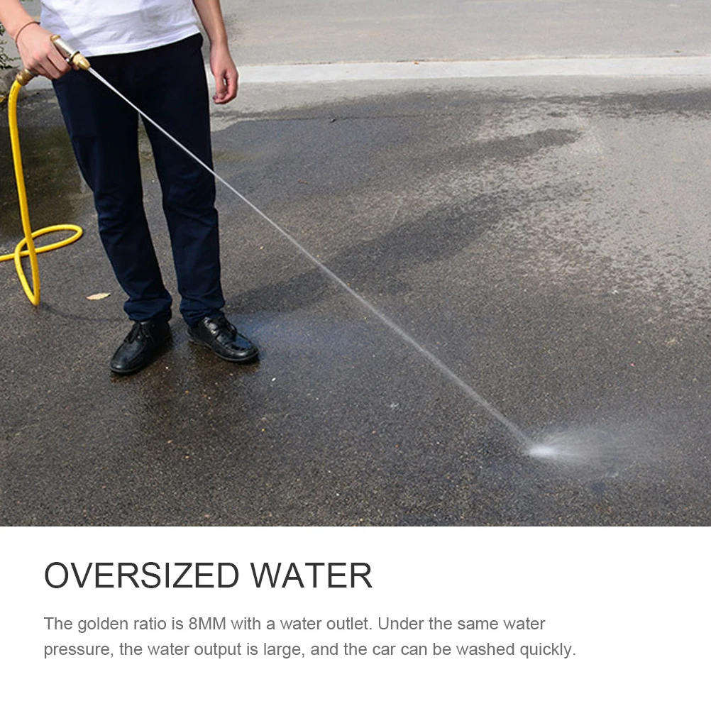 High Pressure Water Spray Tool With Connector Water Gun Washer Water Jet Garden Washer Hose Wand Nozzle Sprayer
