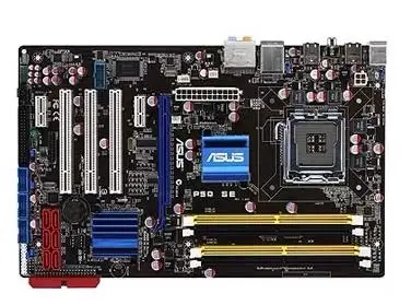 Asus P5Q SE б/у настольная материнская плата LGA 775 DDR2 USB2.0 16 Гб для Core 2 Duo Quad P45 оригинальная материнская плата ПК