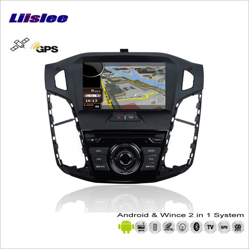 Автомобильный Android мультимедийный для Ford Focus 2012 ~ 2014 Радио DVD плеер GPS Навигация